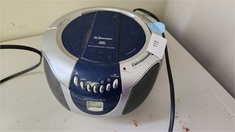 Emerson Stereo Radio / CD Player. NOT TESTED