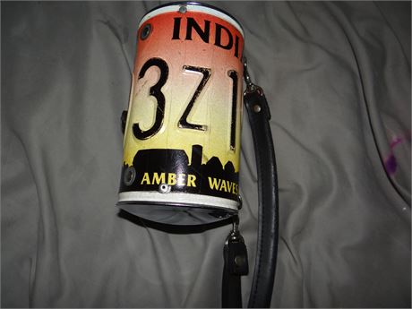 License Plate Purse