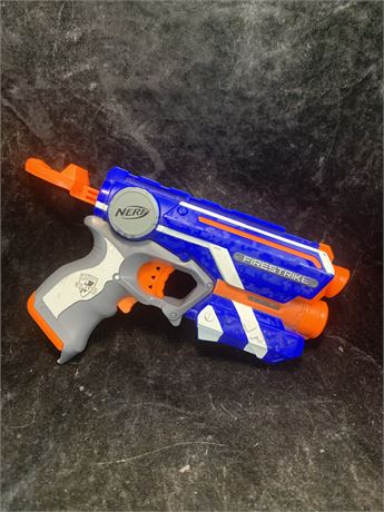 Nerf N Strike Firestrike Elite Blue Light Beam Targeting Kid's Toy Collectible