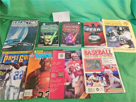 Misc magazines and books
