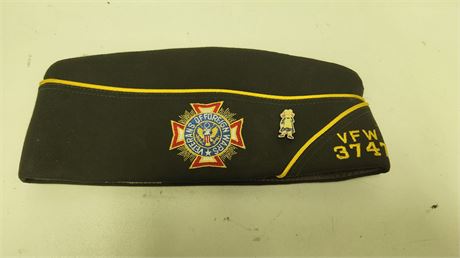 VFW 3747 Hat With Pins