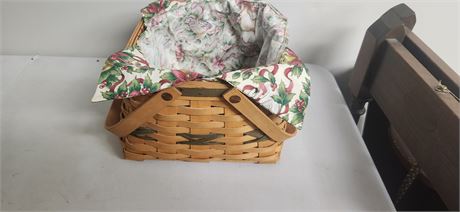 2000 Century Celebration Wood Basket
