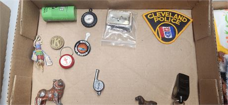 Vintage Whistles & Vintage Miscellaneous Items