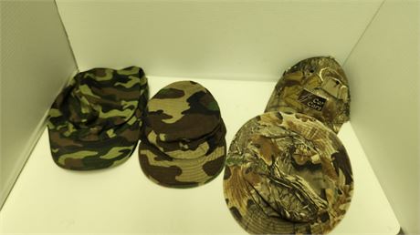 Various Camo Hats