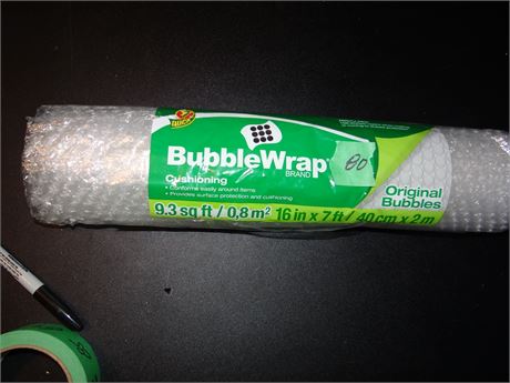 Small Roll of Bubble Wrap