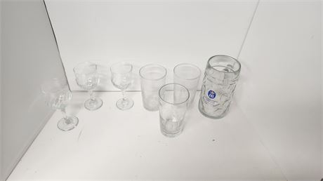 Lot Of Glassware
