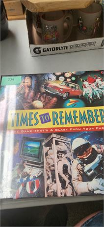 Times to Remember game