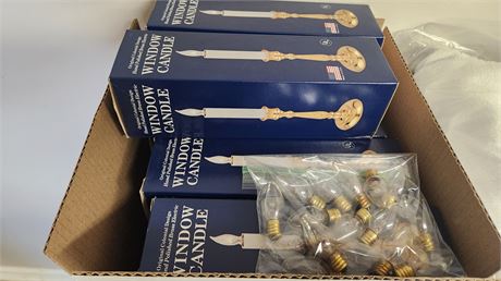 Box Of Window Candles. NEW