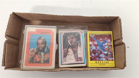Vintage Collectable Trading Cards. A-Team & Elvis & Baseball Cards
