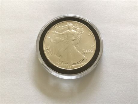 1990 American Silver Dollar