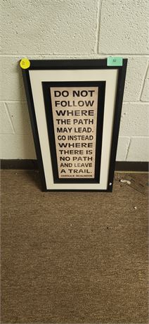 Decorative Wall Sign