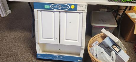 American Classics Bath Storage Cabinet. Size 23"x 28"