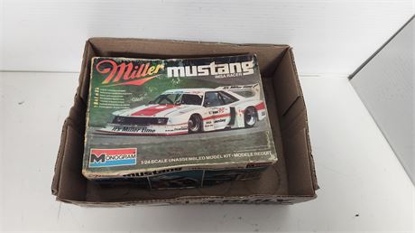Monogram Miller Mustang Model Kit