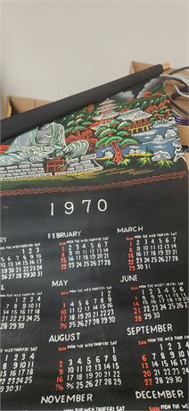 2 calendars and a Vietnam Scroll