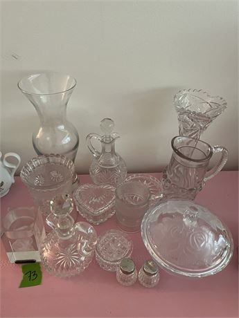 Vintage Crystal and Glassware