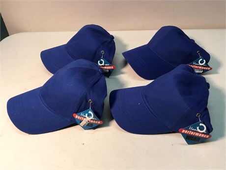 4 New Blue Hats
