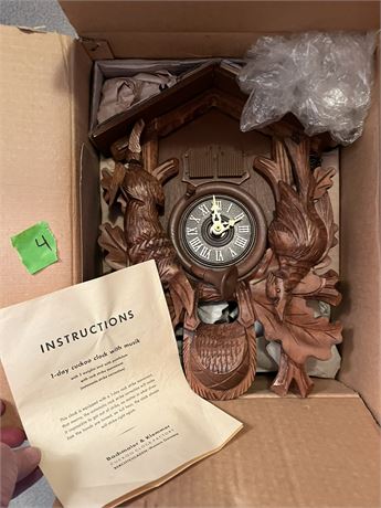 German Cuckoo Clock with Music
