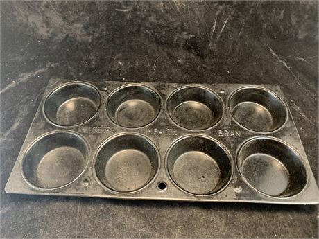 Vintage Pillsbury Metal Muffin Baking Pan