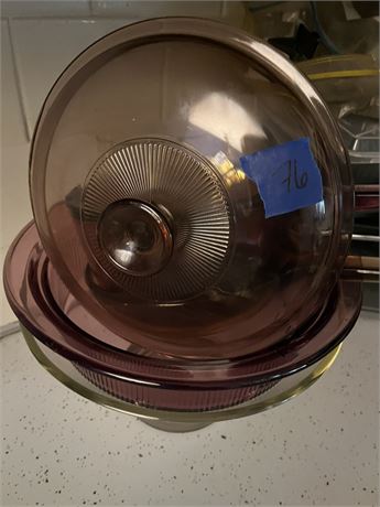 Glass Pans, Glassware