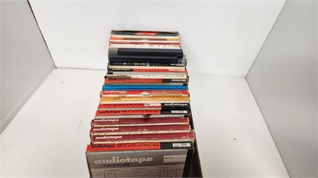 lot Of Various Recording Reels