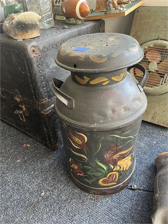 Painted Milk Can