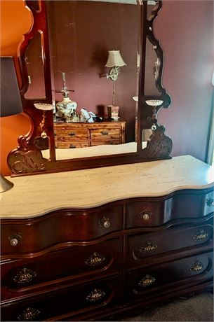 Dresser and Mirror