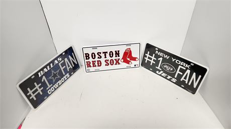 Lot Of Metal Signs
