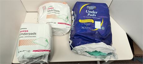 Lot of underpads