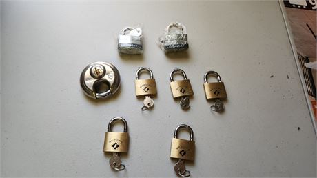 Lot Of Various Locks