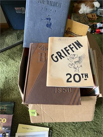 Book Lot, Yearbooks