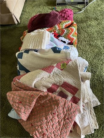 Quilts and Crochet Blankets