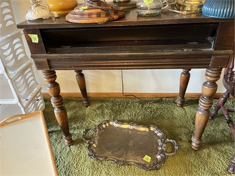 Antique Wood Desk