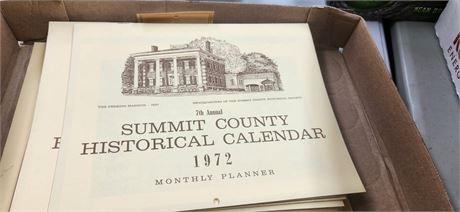 Summit County historical calanders