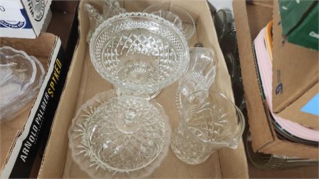 Lot Of Glassware