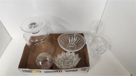 Lot Of Glassware