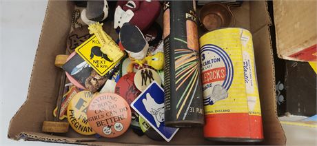 Toys and buttons