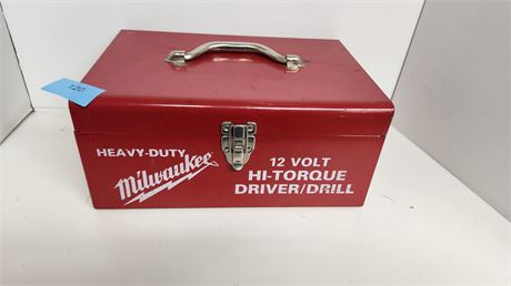 Milwaukee Metal Empty Tool Box