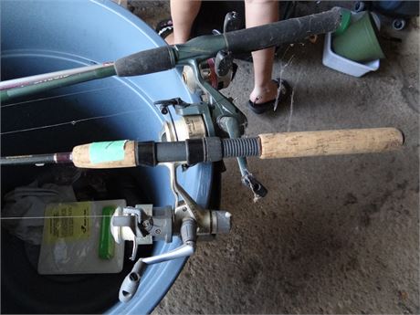 Fishing Rods- One tip broken