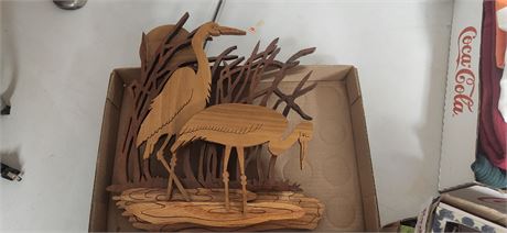 Wooden Birds