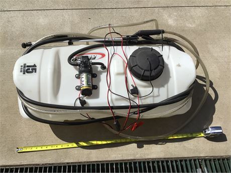 15 Gallon Spray Tank for Lawn Treatments