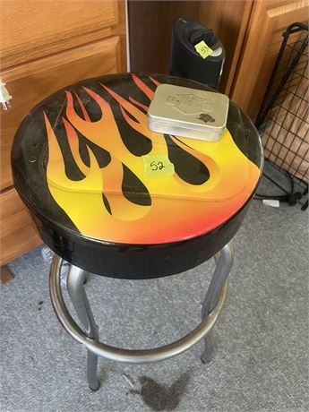 High Stool and Harley Davidson Playing Cards
