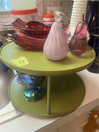 Lazy Suzan, Glass Decor