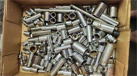 Large Lot Of Various Sockets
