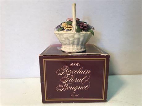 Avon Porcelain Floral Bouquet