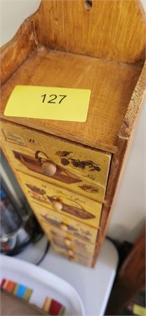 Small drawer and light