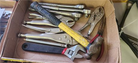 Flat of tools