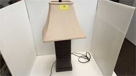 Decorative Leather Lamp
