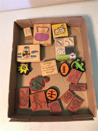 Flat of Crafting Stamps