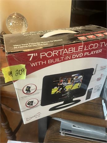 Portable TV DVD Player