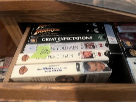 VHS Tapes, Cabinet